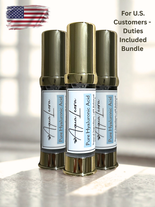 Pure Hyaluronic Acid Serum (3 Pack) (Including Duties & Fees in Price)